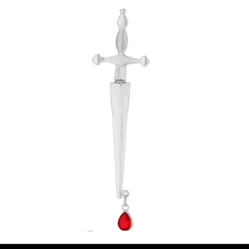 NWOT Single Earring Silver Sword ✨️